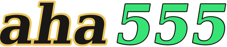 aha555 โลโก้